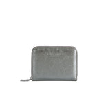 Seidenfelt YLVA kleine Portemonnee, Light Khaki Metallic