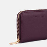 Seidenfelt YLVA kleine Portemonnee, Mystic Purple