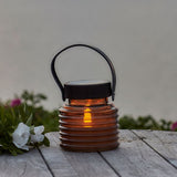 Sirius Aston Solar Jar, Amber/Brown