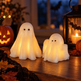 Sirius GHOST Spookjes van Was met Ledlicht, Set van 2