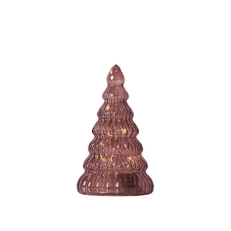 Sirius LUCY Glazen Led Kerstboomlamp, Bordeaux 16.5 cm