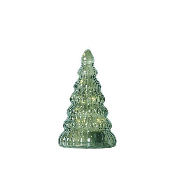 Sirius LUCY Glazen Led Kerstboomlamp, Groen 16.5 cm