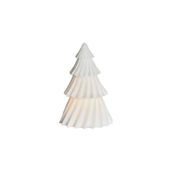 Sirius OLIVIA Wax Kerstboom met Led lichtjes, Wit