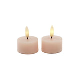 Sirius SILLE Set van 2 Led Theelichtjes, Dusty Peach