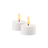 Sirius Sille Tealight 2 pcs set, H2,2cm, White