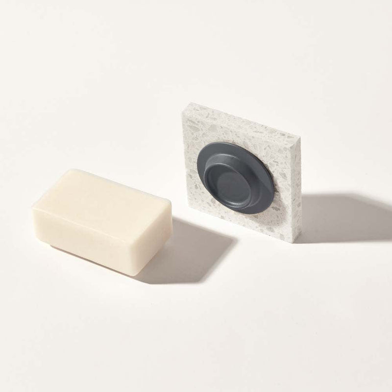Soapi Magnetische houder voor Shampoo- en Zeepbars, donkergrijs