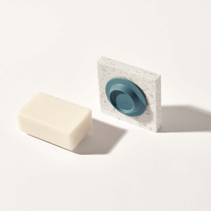 Soapi Magnetische houder voor Shampoo- en Zeepbars, petrol blauw