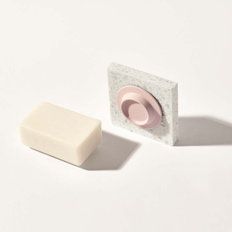 Soapi Magnetische houder voor Shampoo- en Zeepbars, roze