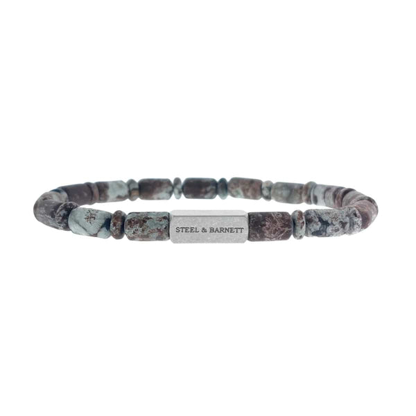 Steel and Barnett COLOURFUL CAL Edelsteen armband, Matt Moreno