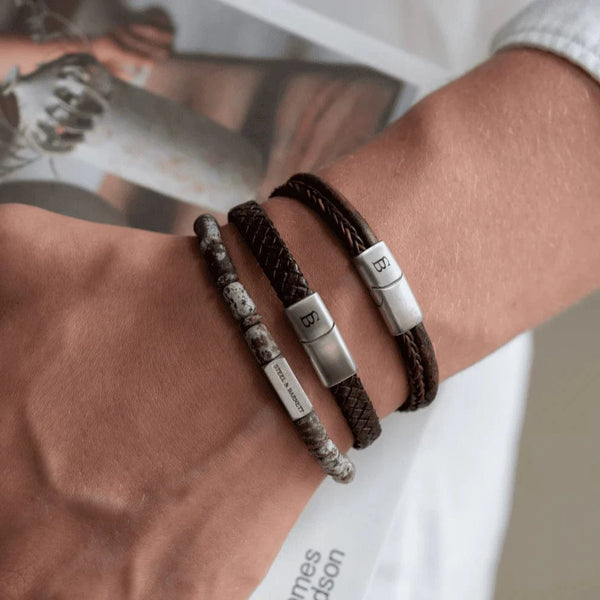 Steel and Barnett COLOURFUL CAL Edelsteen armband, Matt Moreno