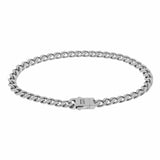 Steel & Barnett SVELTE STEPHEN Stainless steel armband, Matt Silver