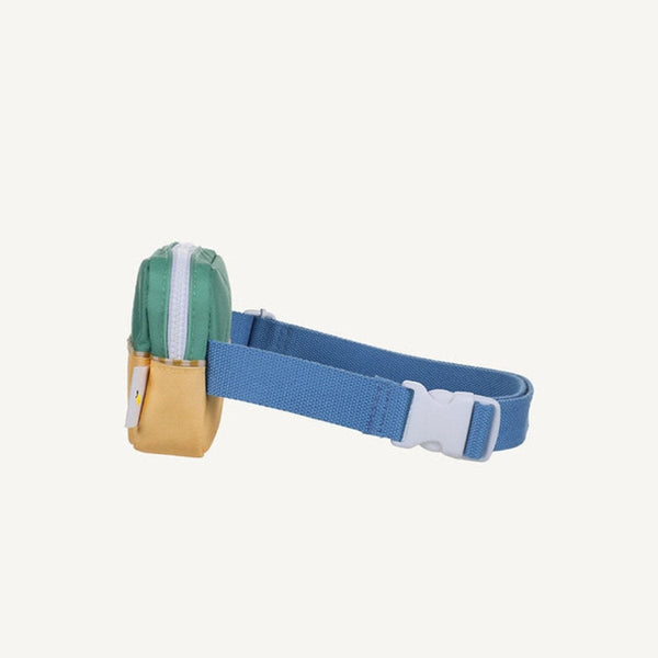 Sticky Lemon WONDERS OF THE DEEP SEA Colourblocking Heuptasje, Aquatic green + Sandy yellow