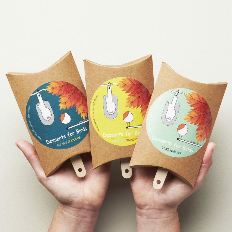 Studio Carmela Bogman Desserts for Birds, Classic Black