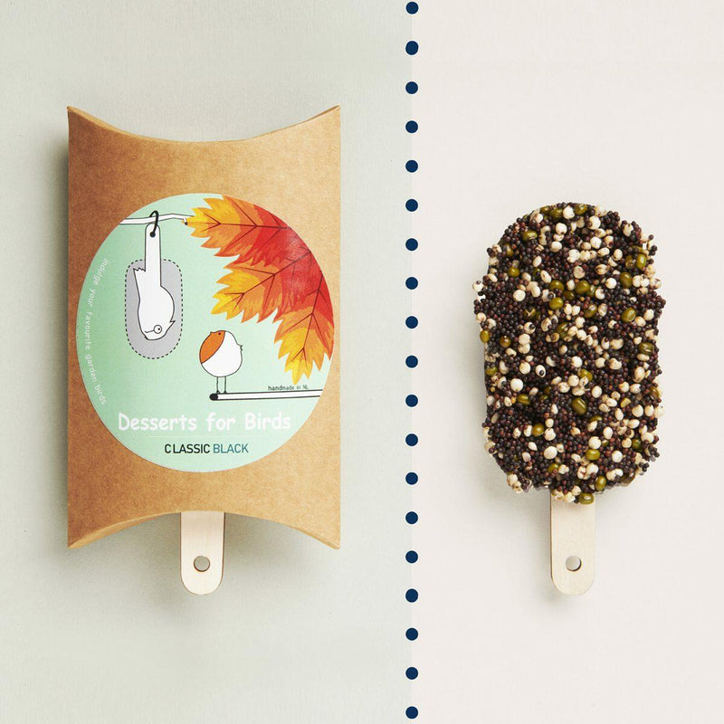 Studio Carmela Bogman Desserts for Birds, Classic Black