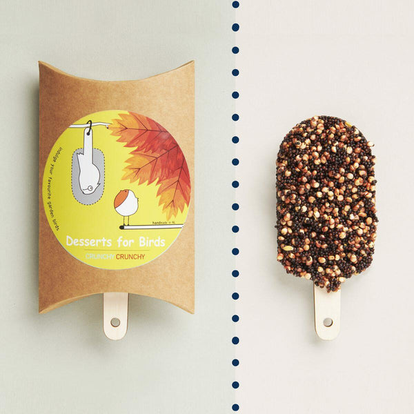 Studio Carmela Bogman Desserts for Birds, Crunchy Crunchy