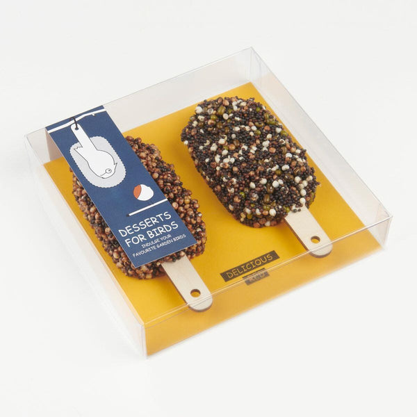 Studio Carmela Bogman Desserts for Birds set van 2, Delicious Red