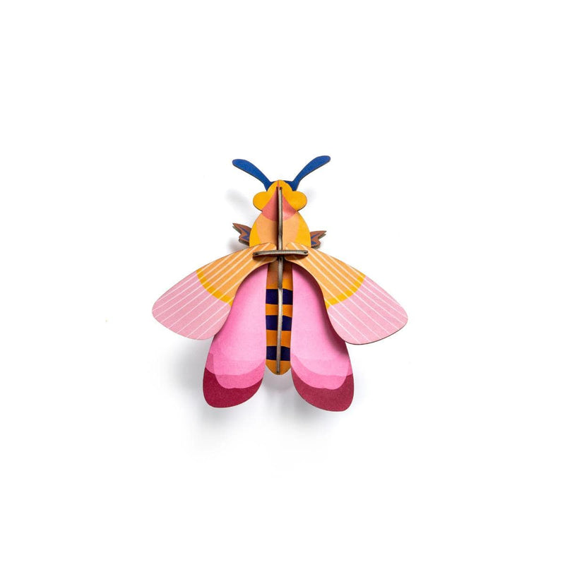 Studio Roof INSECTEN 3D Muurdecoratie, Pink Bee