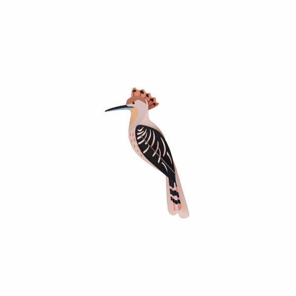 Studio Roof VOGELS 3D Muurdecoratie, Hoopoe