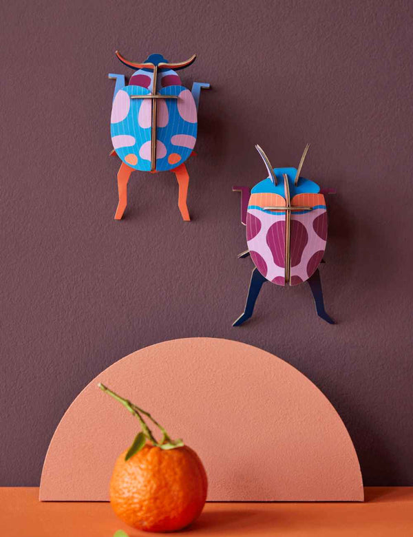 Studio Roof WALL ART Small Insects - Coccinelle Couple