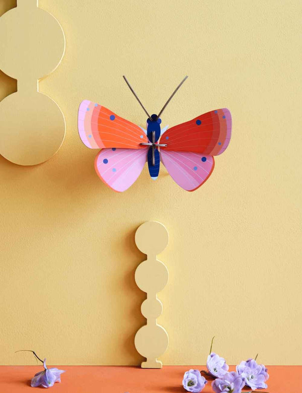 Studio Roof WALL ART Small Insects - Speckled Copper Butterfly