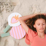 Sunnylife Kids Beach Bat set, Sea Seeker Strawberry