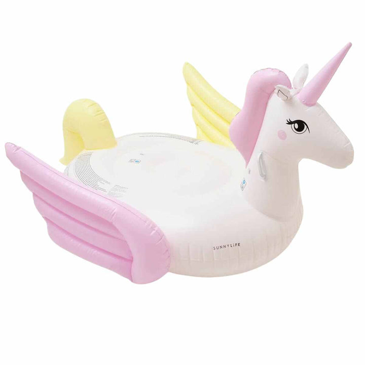 Luxe Ride-On Float Unicorn Pastel