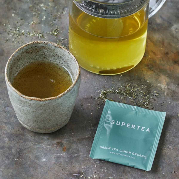 Teministeriet SUPERTEA Biologische groene thee, Lemon