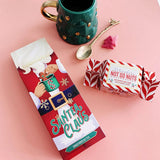 The Cabinet of Curiositeas Kerst Thee Giftbox SanTEAclaus, Zwarte thee met Gingerbread mannetjes