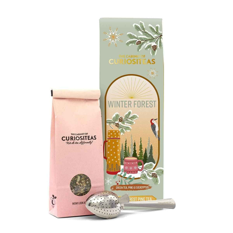 The Cabinet of Curiositeas Kerst Thee Giftbox Winter Forest, Groene thee met dennennaalden & eucalyptus