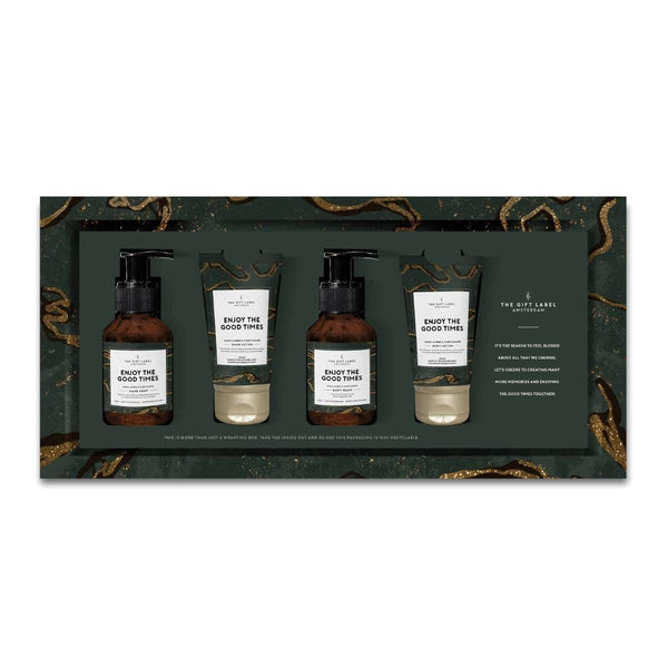 The Gift Label Deluxe Kerst Gift Box - Enjoy The Good times