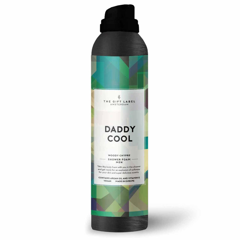 The Gift Label Doucheschuim voor mannen 200ml, Daddy Cool