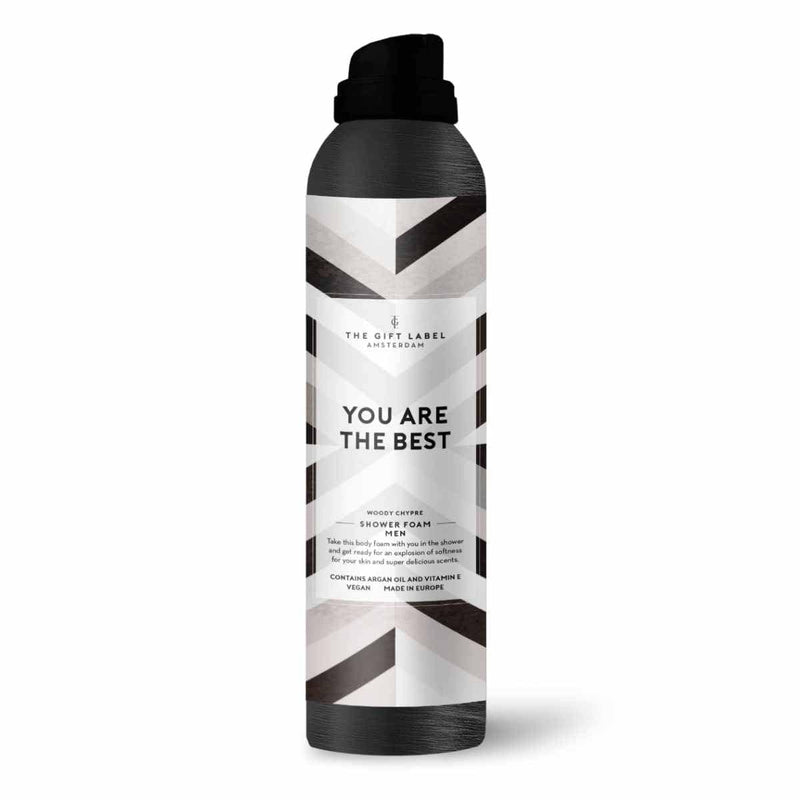 The Gift Label Doucheschuim voor mannen 200ml, You are the best