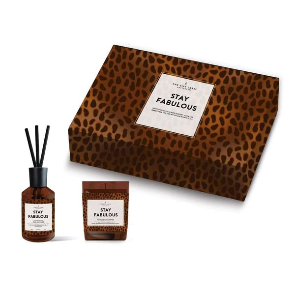 The Gift Label Gift Box Homeset, Stay Fabulous