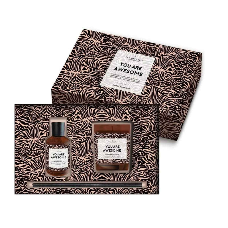 The Gift Label Gift Box Homeset, You Are Awesome