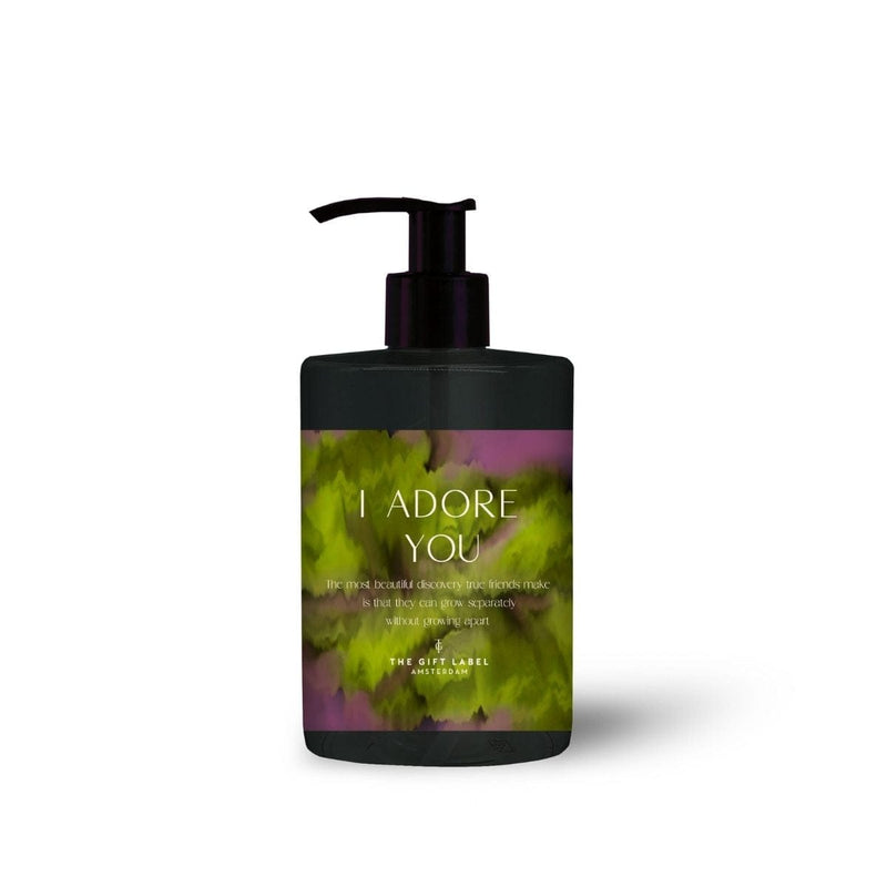 The Gift Label GRADIENT Hand & Body Wash met quote, I Adore You