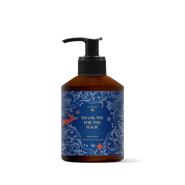 The Gift Label Handzeep met Kerst quote, Thank You For The Magic