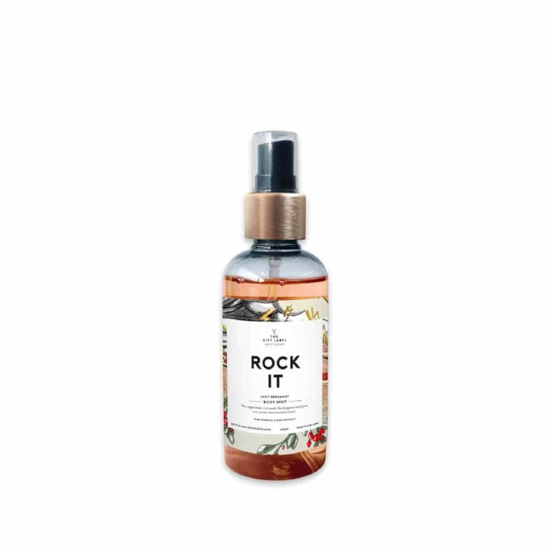 The Gift Label MOOD BOOSTER Body mist 100ml, Rock It - Juicy Bergamot