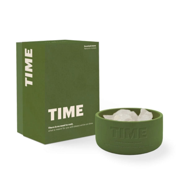 The Gift Label STUDIO Stone Diffuser met tekst, Time