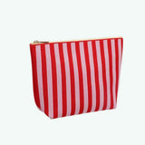 The Sticky Sis Club Toilettas Knitted Stripes, Cerise + Ballet