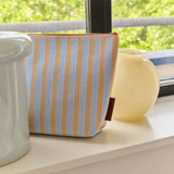 The Sticky Sis Club Toilettas Knitted Stripes, Marzipan + Sky
