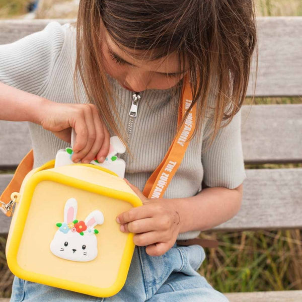 The Zoofamily Siliconen Schoudertasje, Konijn