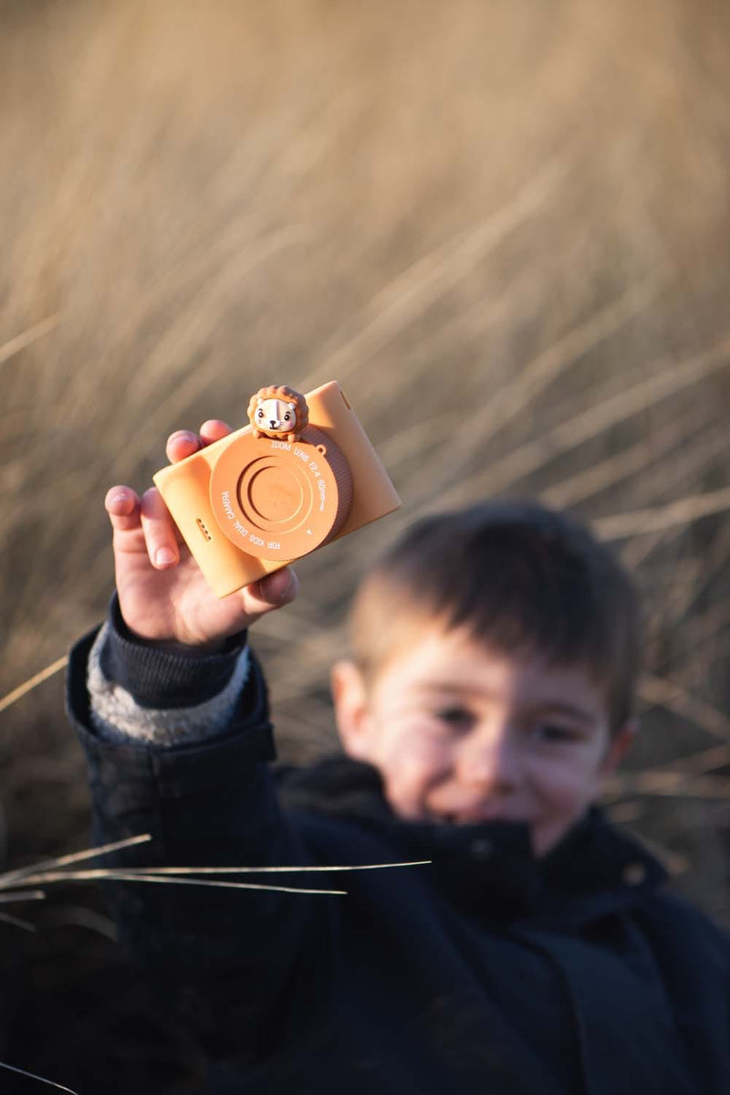 The Zoofamily URBAN ZOO - Digitale Kindercamera en Video Recorder, Leeuw