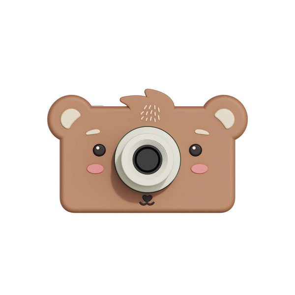 The Zoofamily ZOO FRIENDS - Digitale Kindercamera en Video Recorder, Beer