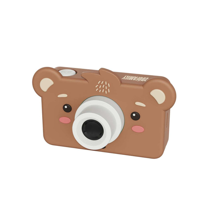 The Zoofamily ZOO FRIENDS - Digitale Kindercamera en Video Recorder, Beer