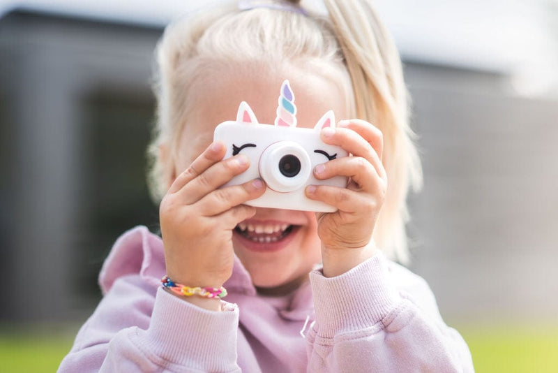 The Zoofamily ZOO FRIENDS - Digitale Kindercamera en Video Recorder, Unicorn