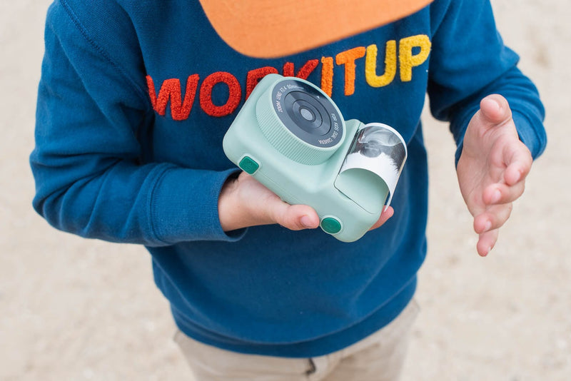 The Zoofamily ZOO PRINT - Digitale Kindercamera en Video Recorder met Printfunctie, Dino