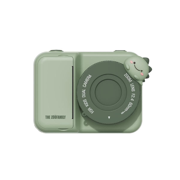 The Zoofamily ZOO PRINT - Digitale Kindercamera en Video Recorder met Printfunctie, Dino