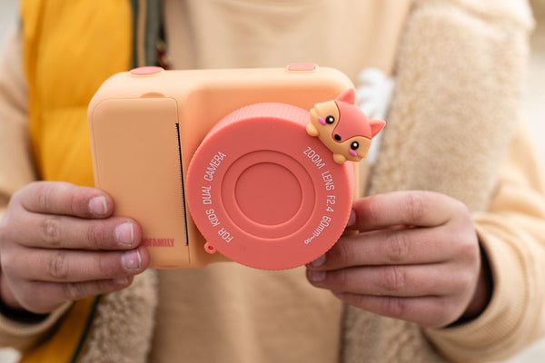 The Zoofamily ZOO PRINT - Digitale Kindercamera en Video Recorder met Printfunctie, Vos