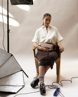 Tinne+Mia FEEL GOOD Cross body Handtas, Beaver Fur