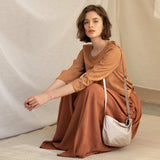 Tinne+Mia FEEL GOOD Cross body Handtas, Dusty Gold